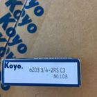 JAPAN KOYO deep groove ball bearing 6201 2RS C3 bearing 12mm*32mm*10mm exporting to all over the world