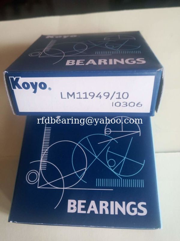 JAPAN KOYO bearing taper roller bearing LM11949/10 bearing 19.05mm* 45.237mm* 15.49mm export all over the world
