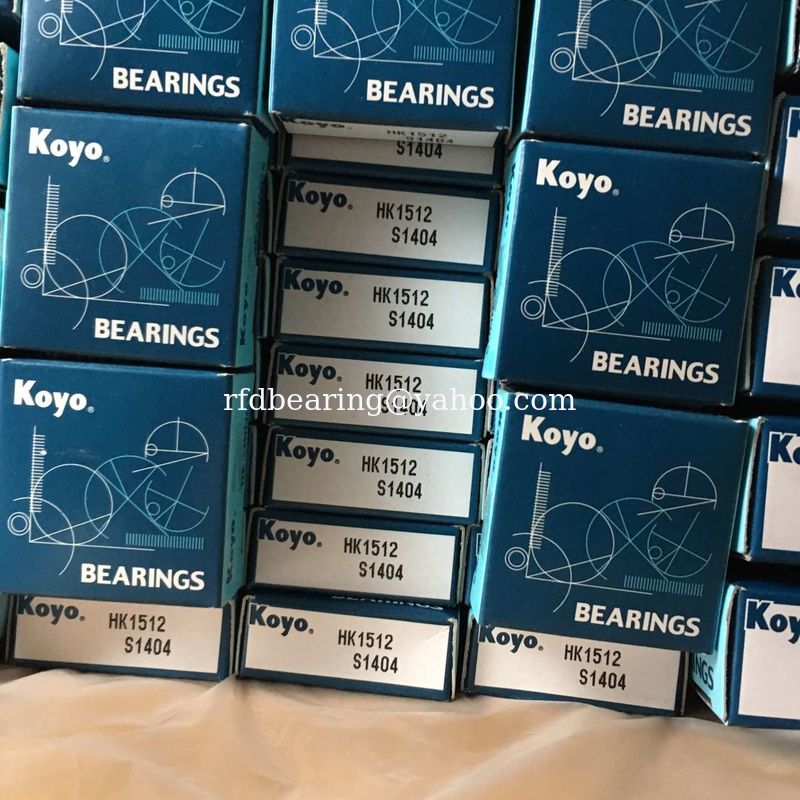 JAPAN KOYO neddle roller bearing HK1512 bearing 15mm*21mm*12mm exporting to all over the world